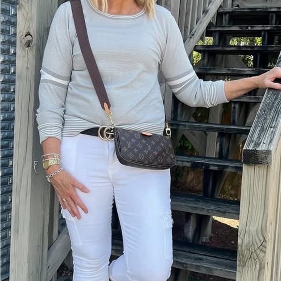 Cabi Charlie Pullover Gray Sweater small - Picture 2 of 5